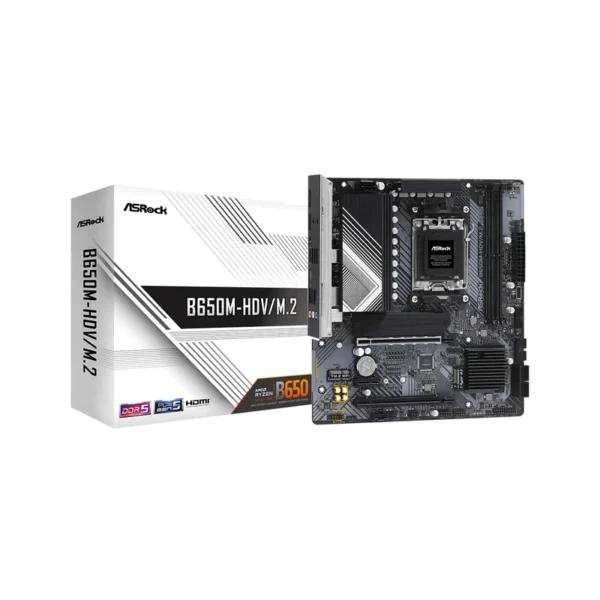 Asrock B650M-HDV/M.2 AMD B650 Socket AM5 micro ATX