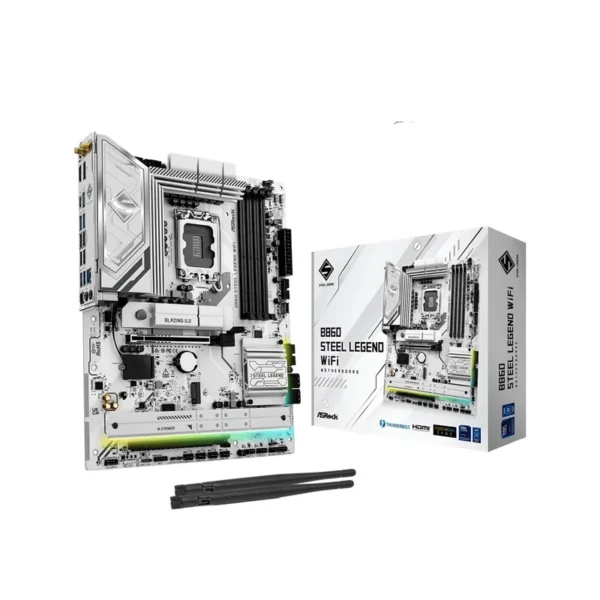 Asrock B860 Steel Legend WiFi Intel B860 LGA 1851 (Socket V1) ATX