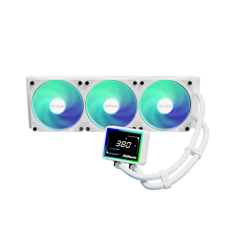 Asrock Challenger White 360 Digital Processor All-in-one liquid cooler 12 cm