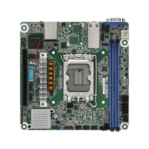 Asrock EC266D2I motherboard Intel C266 LGA 1700 mini ITX