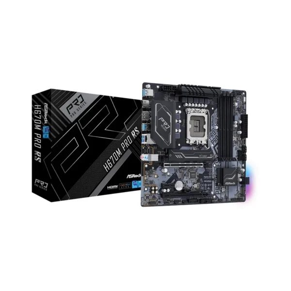 Asrock H670M Pro RS Intel H670 LGA 1700 micro ATX