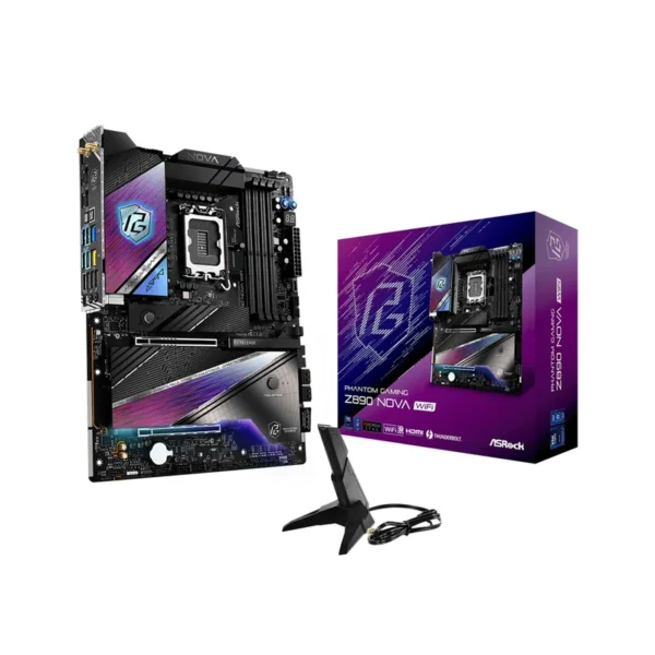Asrock Phantom Gaming Z890 Nova WiFi Intel Z890 LGA 1851 (Socket V1) ATX