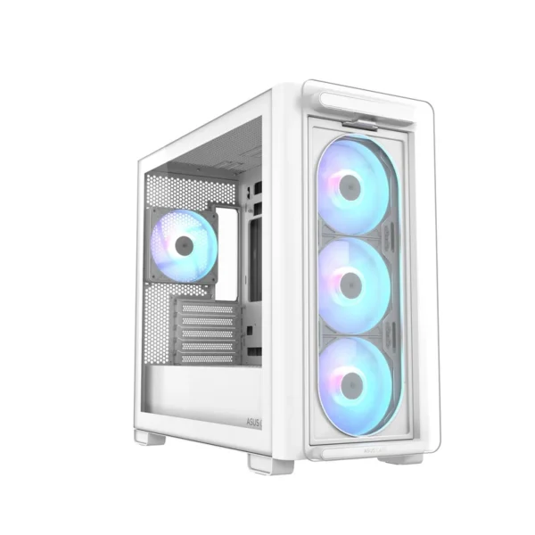 ASUS A23 PLUS ARGB WHITE Computer Case White