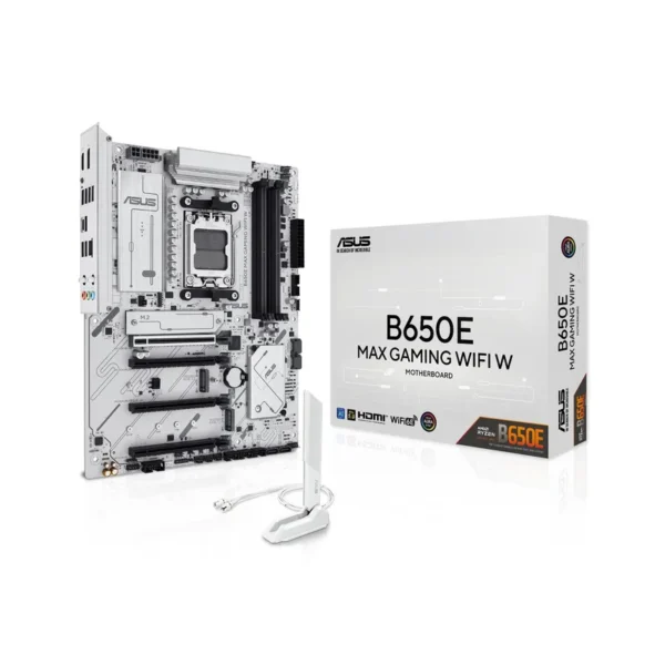ASUS B650E MAX GAMING WIFI W AMD B650 Socket AM5 ATX