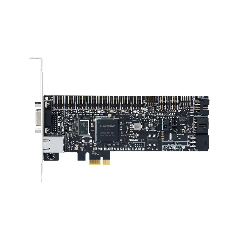ASUS IPMI EXPANSION CARD-SI interface cards/adapter Internal RJ-45, VGA