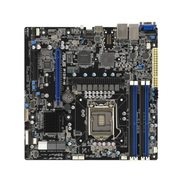 ASUS P12R-M Intel C252 LGA 1200 (Socket H5) micro ATX server motherboard