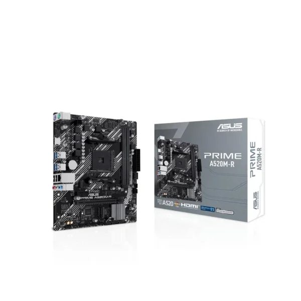 ASUS PRIME A520M-R AMD A520 Socket AM4 micro ATX
