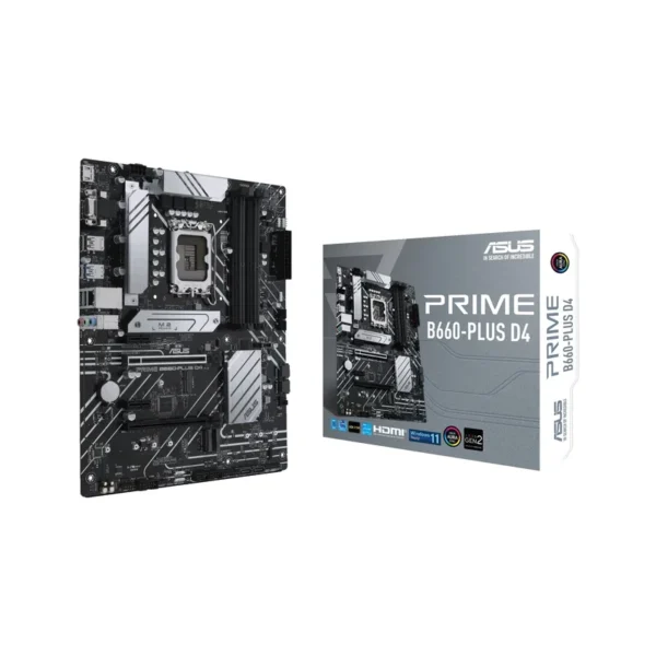 ASUS PRIME B660-PLUS D4 Intel B660 LGA 1700 ATX