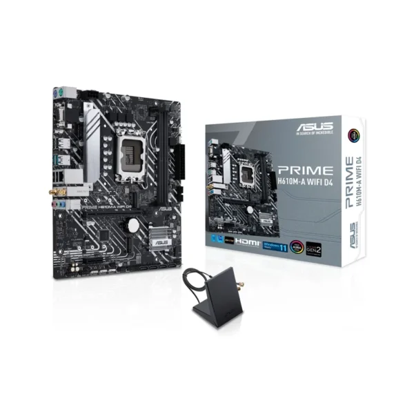 ASUS PRIME H610M-A WIFI D4 Intel H610 LGA 1700 micro ATX