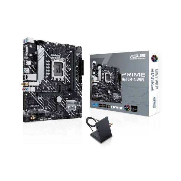 ASUS PRIME H610M-A WIFI Intel H610 LGA 1700 micro ATX