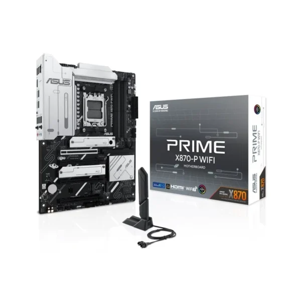 ASUS Prime X870-P WIFI AMD X870 Motherboard AM5 Socket ATX