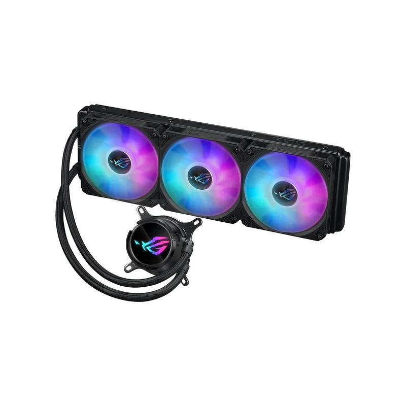 ASUS ROG Strix LC III 360 ARGB Processor Liquid cooling kit 12 cm Black