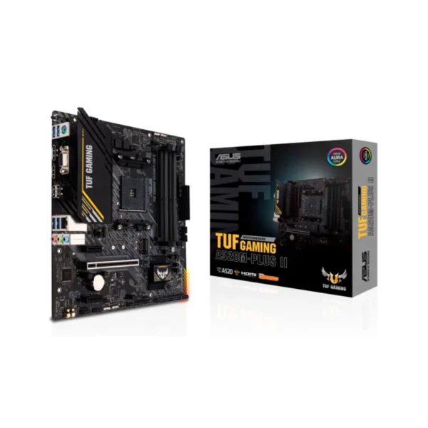 ASUS TUF GAMING A520M-PLUS II AMD A520 Socket AM4 micro ATX