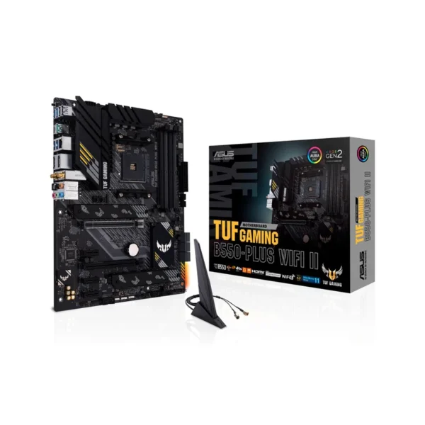 ASUS TUF GAMING B550-PLUS WIFI II AMD B550 Socket AM4 ATX