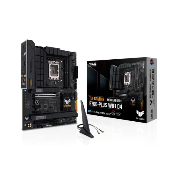 ASUS TUF GAMING B760-PLUS WIFI D4 Intel B760 LGA 1700 ATX