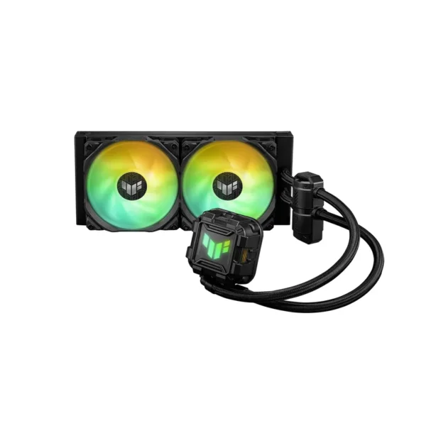 ASUS TUF GAMING LC II 240 ARGB Processor Liquid cooling kit 12 cm Black