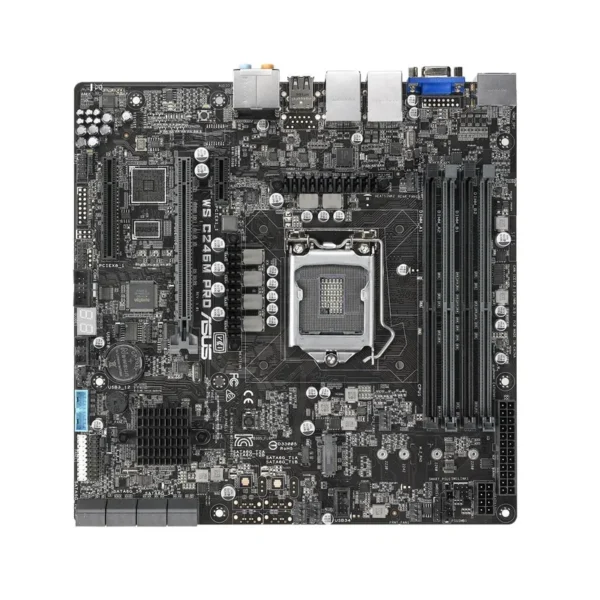 ASUS WS C246M PRO Intel C246 LGA 1151 (Socket H4) micro ATX