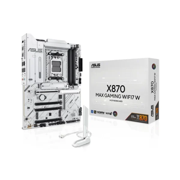 ASUS X870 MAX GAMING WIFI7 W AMD X870 Socket AM5 ATX
