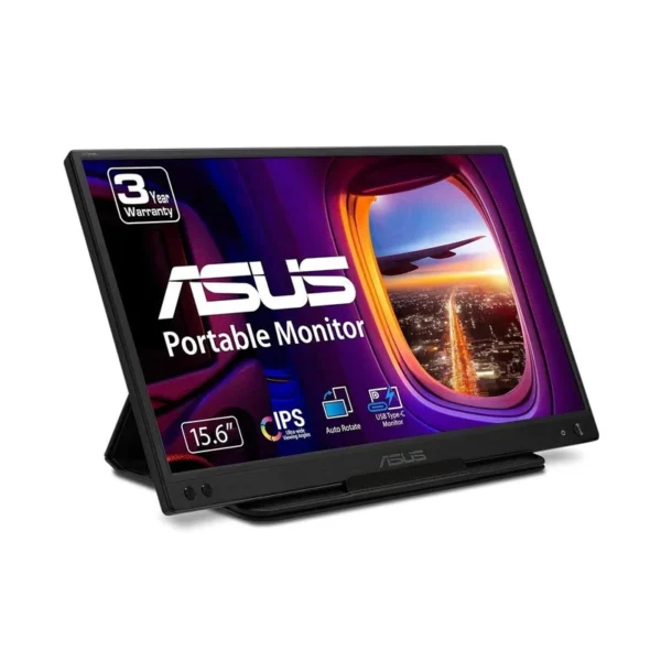 ASUS ZenScreen MB166C computer monitor 39.6 cm (15.6") 1920 x 1080 pixels Full HD LED Black