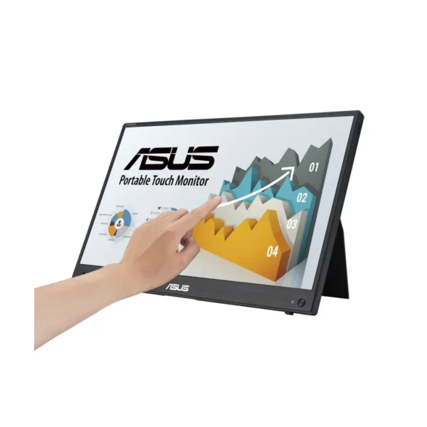 ASUS ZenScreen MB16AHT 39.6 cm (15.6") 1920 x 1080 pixels Full HD Touchscreen Black