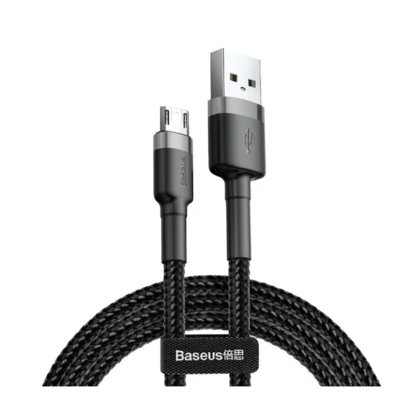Baseus Cafule 2.4A 1m Micro USB cable (grey/black)