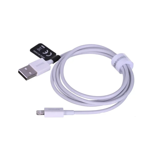 Baseus CALYS-A02 mobile phone cable White 1 m USB A Lightning