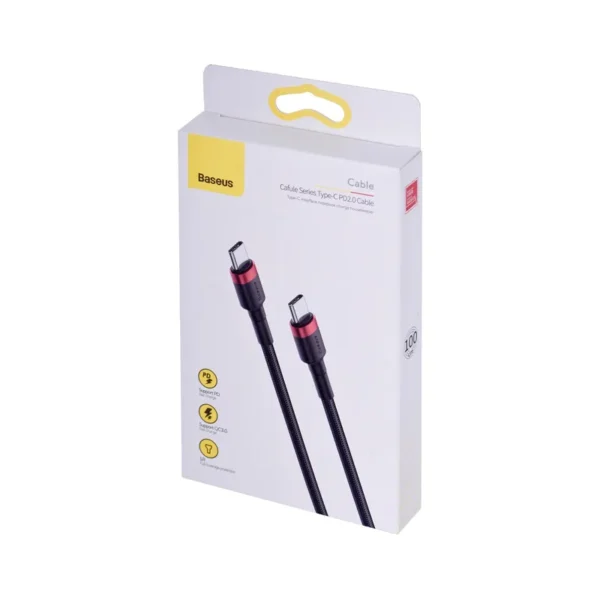 Baseus CATKLF-G91 USB cable 1 m USB C Black