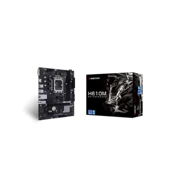 Biostar H610MHC 2.0 motherboard Intel H610 LGA 1700 micro ATX