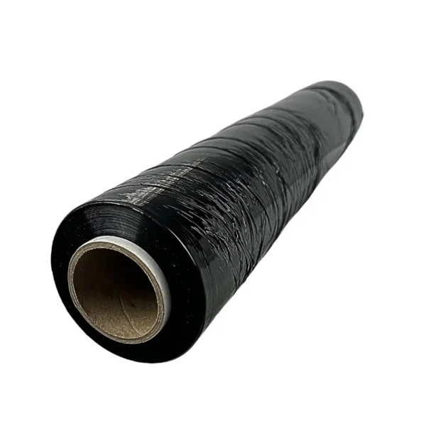 BSTech Stretch film black 23mic 1.5/1.2