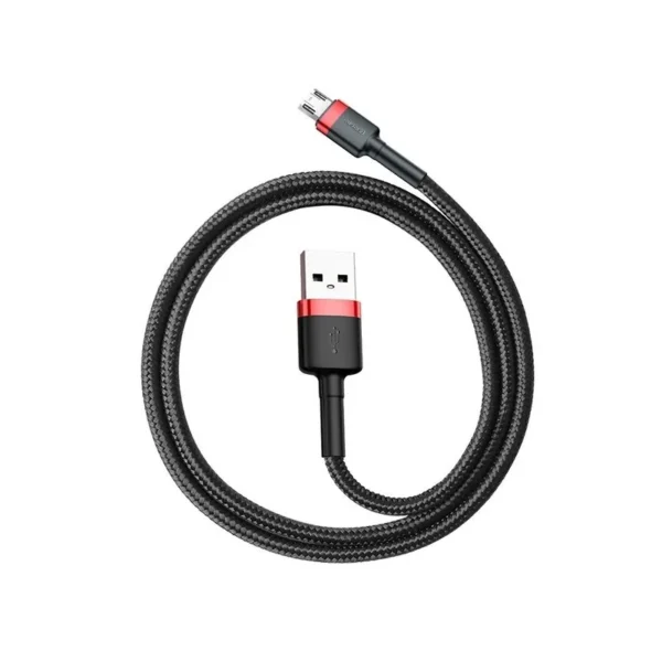 Cable Micro USB Baseus Cafule 1.5A 2m (red & black)
