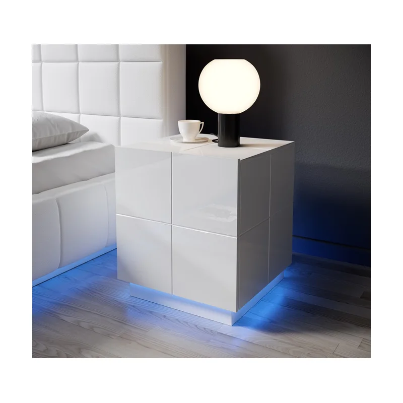 Cama REJA bedside table light blue