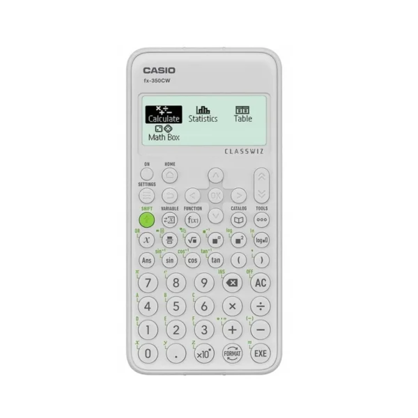 CASIO CALCULATOR, SCIENTIFIC OFFICE FX-350CW BOX GREY