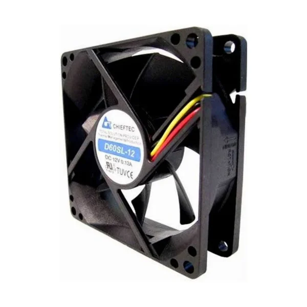Chieftec AF-0625S computer cooling system Computer case Fan Black