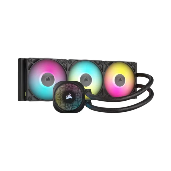 Corsair iCUE LINK TITAN RX RGB Processor All-in-one liquid cooler 12 cm Black 1 pc(s)