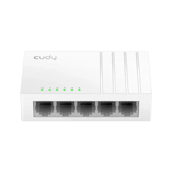 Cudy FS105D network switch Unmanaged Fast Ethernet (10/100) White