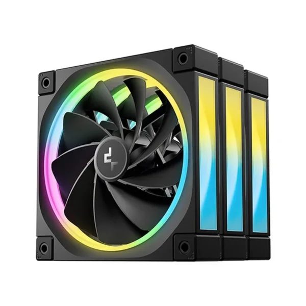 DeepCool FL12R-3 IN 1 Computer case Fan 12 cm Black 3 pc(s)
