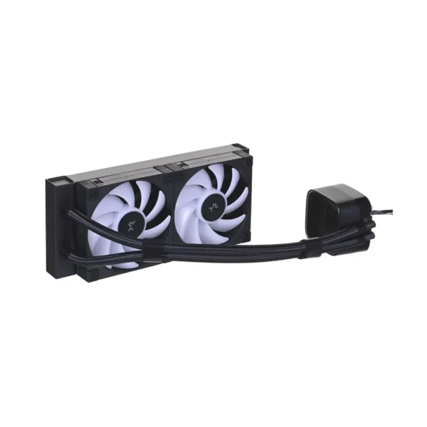 DeepCool LD240 Processor All-in-one liquid cooler 12 cm Black 1 pc(s)