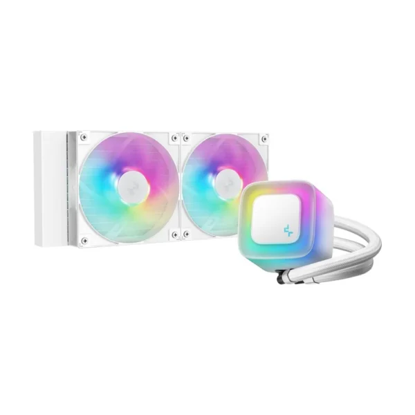 DeepCool LE240 WH V2 Processor All-in-one liquid cooler 12 cm White 1 pc(s)