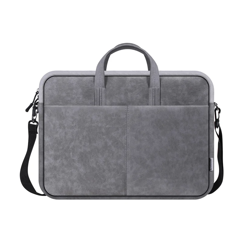 Defender Solid 15.6" 39.6 cm (15.6") Toploader bag Grey