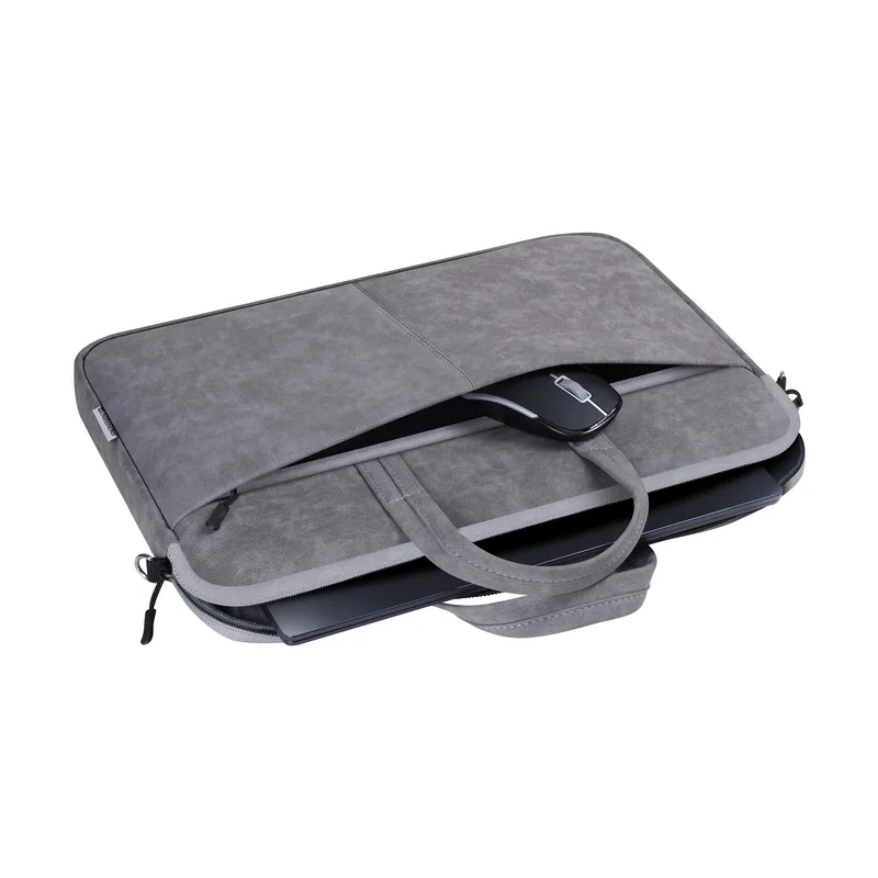 Defender Solid 15.6" 39.6 cm (15.6") Toploader bag Grey