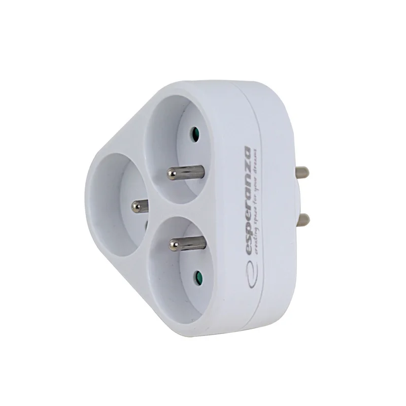 Esperanza ELK303W Electrical Splitter 3 sockets White