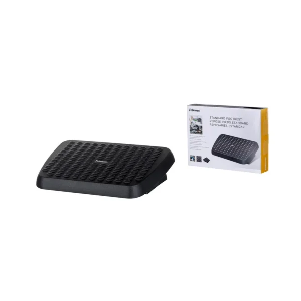 Fellowes Ergonomics footrest ergonomic office footrest black
