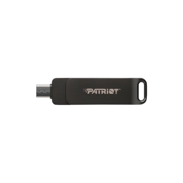 Flashdrive PATRIOT Rage R550 32GB 100 MB/S USB A+C Swivel Design (PE32GR550DSAD) Black