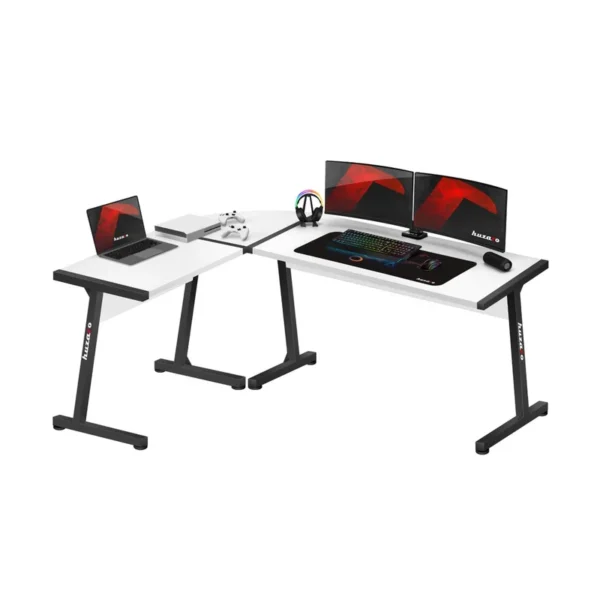 GAMING DESK HUZARO HERO 6.0 WHITE