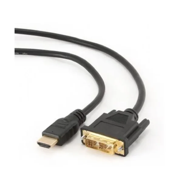 Gembird 1.8m, HDMI/DVI, M/M DVI-D Black