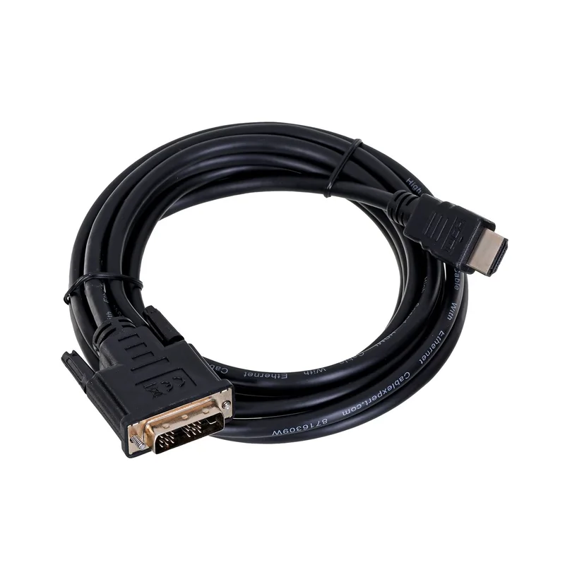 Gembird 3m, HDMI/DVI, M/M DVI-D Black