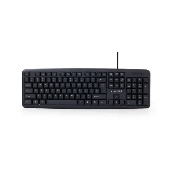 Gembird KB-U-103 keyboard USB US English Black