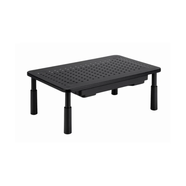 Gembird MS-TABLE-D-01 Adjustable monitor stand with drawer (rectangle)