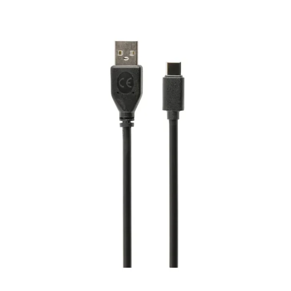 Gembird USB-A/USB-C, 1m USB cable USB 2.0 USB A USB C Black
