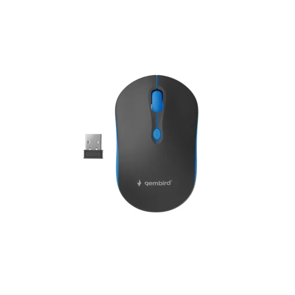 Gembird WIRELESS OPTICAL MUSW-4B-03-B 1600DP - Maus mouse Office Ambidextrous RF Wireless 1600 DPI